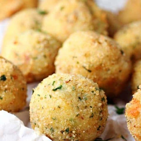 Leftover Mashed Potato Balls