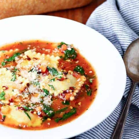 Ravioli Minestrone