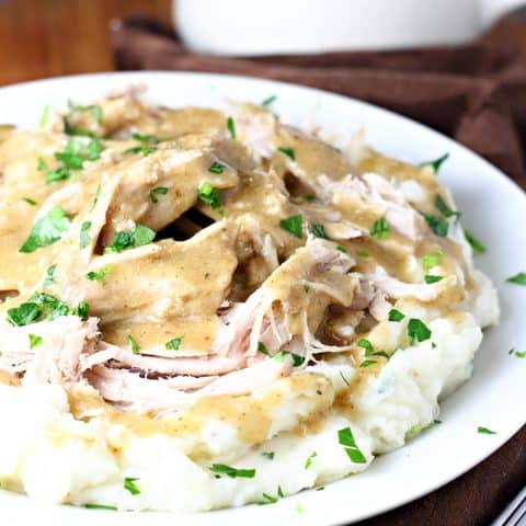 Slow Cooker Pork Roast with Gravy