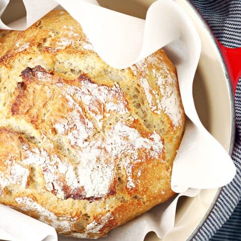 Easy No-Knead Dutch Oven Bread