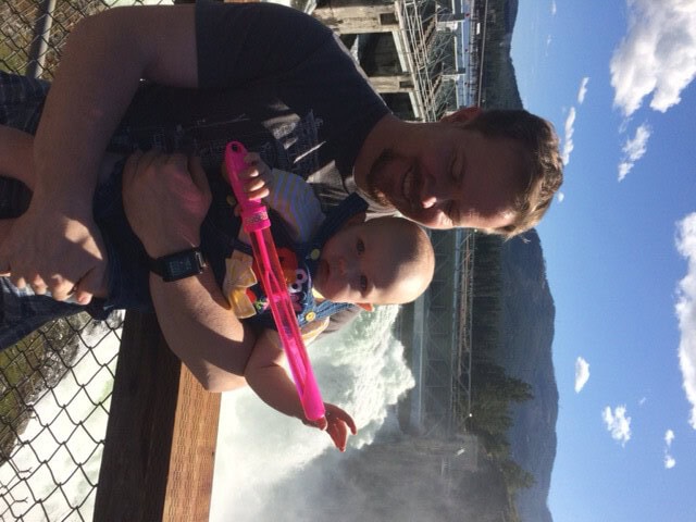 Finally made it to the falls.