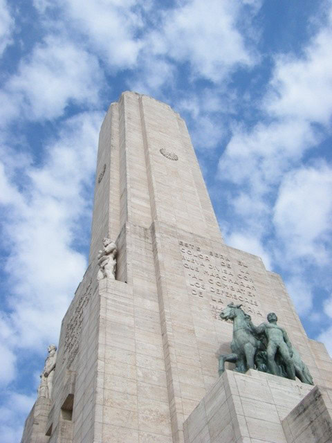 Monument Rosario Monumento a la Bandera or Flag monument in Rosario, Argentina