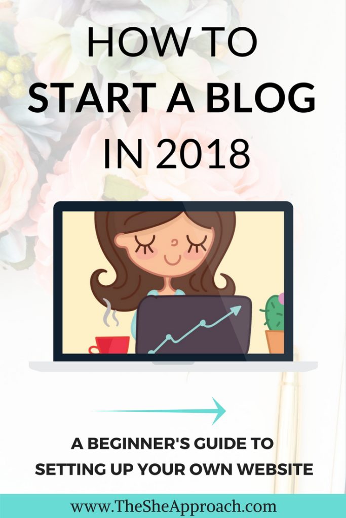 Want to start a blog in 2018? Read my step-by-step tutorial to start a profitable website even as a beginner. #bloggingtips #startablog Blogging tips for beginners.
