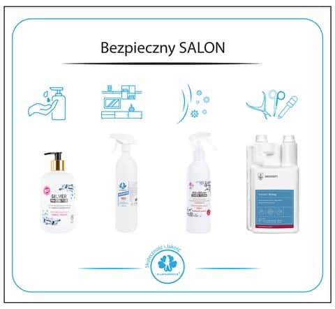 Nowości - Płyny i preparaty do salonu kosmetycznego 13 płyny do dezynfekcji