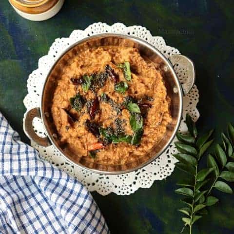 Broccoli Stem Thogayal Recipe