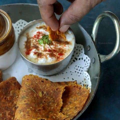Lauki thepla Recipe