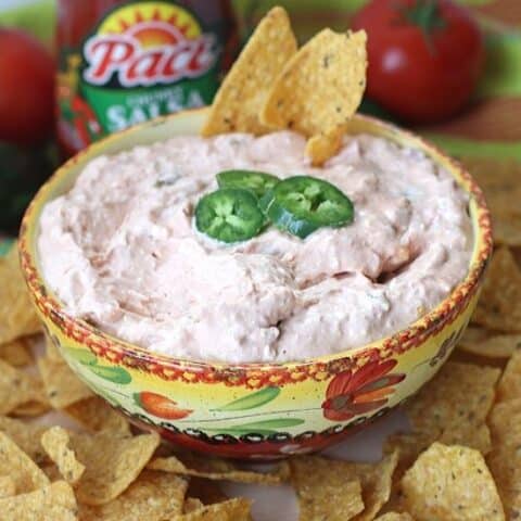 2-Ingredient Salsa Dip for Game Day