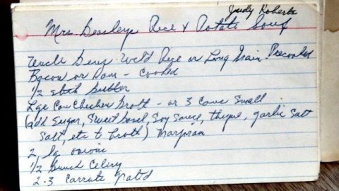 Mrs Beasleys Rice and Potato Soup