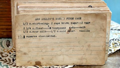 Mrs. Collins Boston Fudge Cake