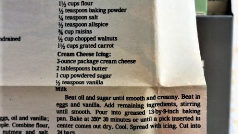 Carrot Bars