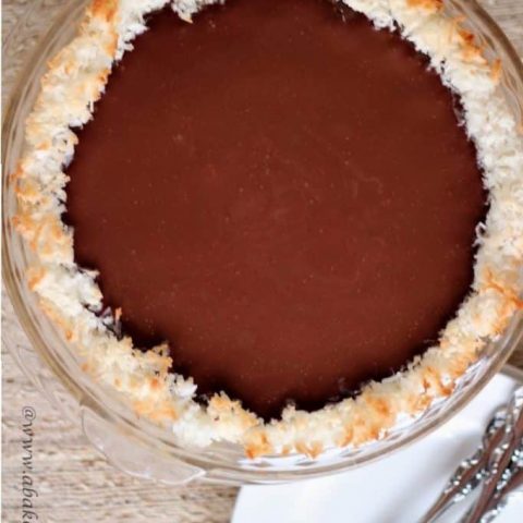 Coconut Chocolate Pie