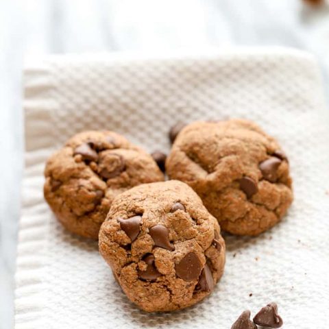 Gluten Free Nutella Chocolate Chip Cookies