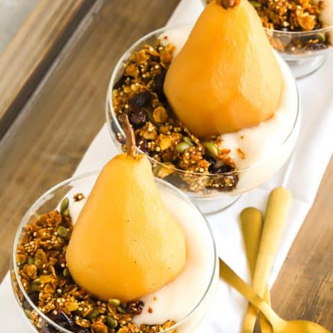 Poached Pears