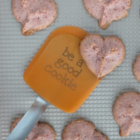 Heart Shaped Spritz Cookies