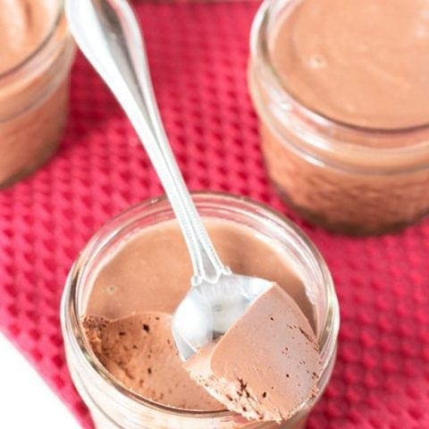 Chocolate Peppermint Pots de Creme