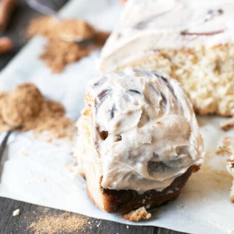 Chai Pumpkin Spice Cinnamon Rolls