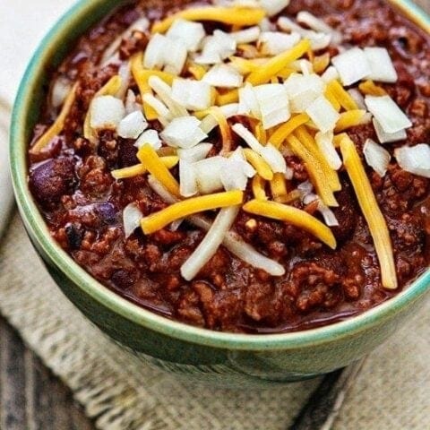Classic Ground Beef Chili