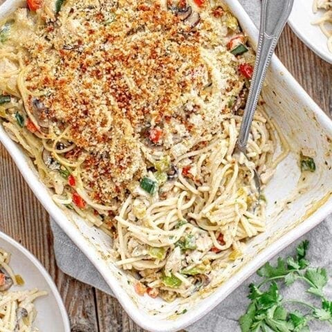 Green Chile Turkey Tetrazzini