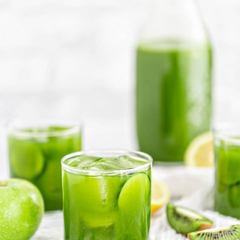Green Apple, Kiwi, Spinach Juice