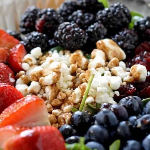 Berry Goat Cheese Salad