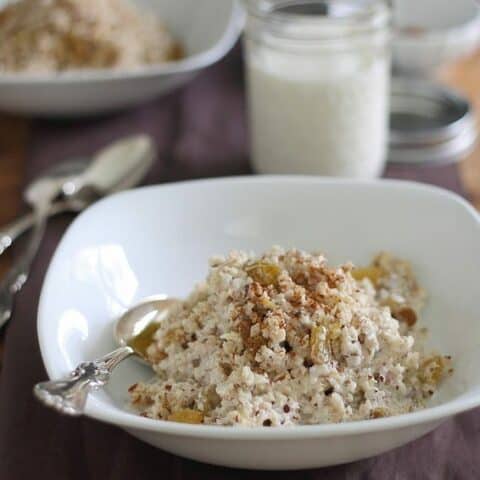 Apple Nut Porridge | runningtothekitchen.com