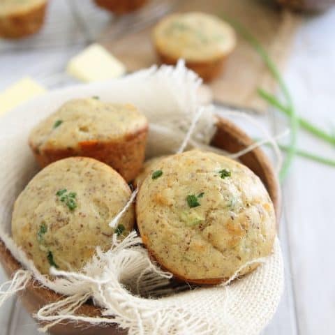 Sausage Cheddar Breakfast Muffins
