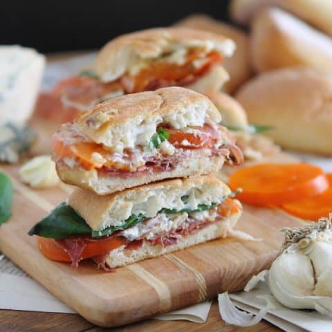 Persimmon Prosciutto Panini