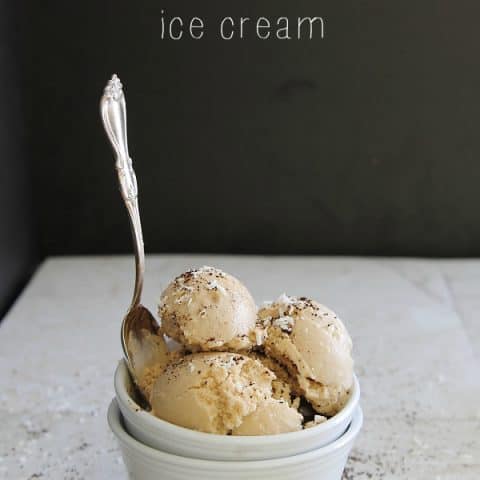 Coconut Coffee Ice Cream