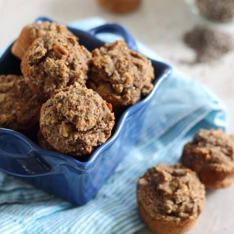 Paleo Banana Chia Bites