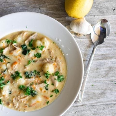 Creamy Chicken and Gnocchi Soup
