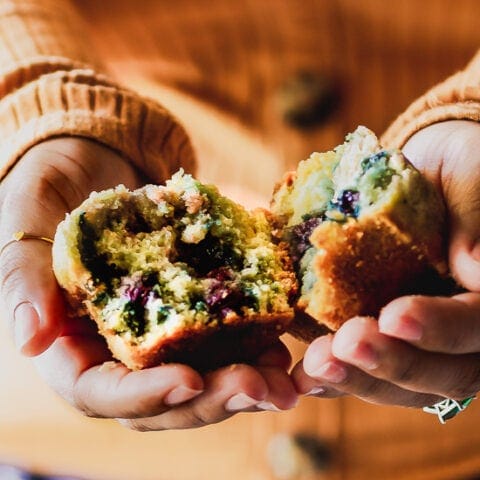 Bakery-Style Blueberry Muffins