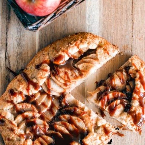 Caramel Apple Galette