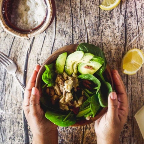 Chicken Bacon Avocado Salad