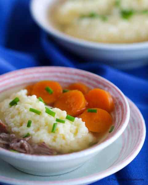 Hackfleischbällchen - Lieblingsgerichte aus der Kindheit 8 TheCookingGlobetrotter Laura Griessnockerlsuppe