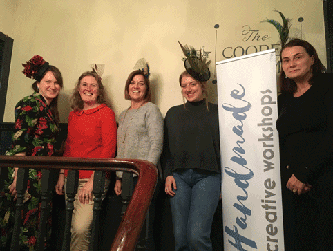 Mother's Day Gift Guide handmade workshops with Bee Smith Milliner.