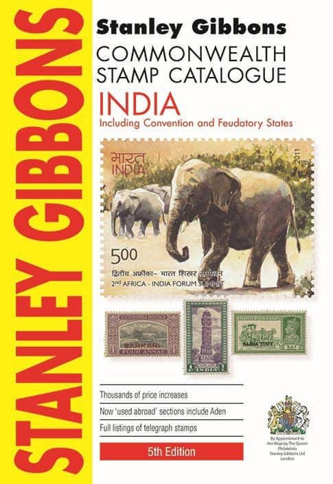 Stanley Gibbons Commonwealth Stamp Catalogue: India – 5th Edition