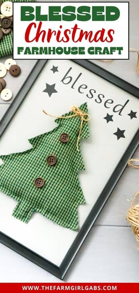 Blessed Farmhouse Christmas sign