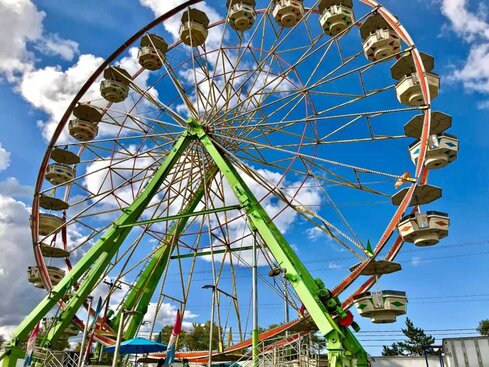 image of Spokane Fair Ferris Wheel