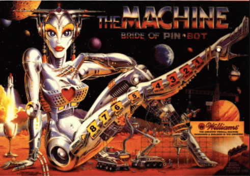 Bride of Pinbot Pinball Machine Bride of Pinbot Pinball Machine