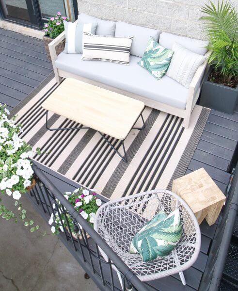 BLEND HIGH BACK PATIO CHAIR CUSHIONS WELL
