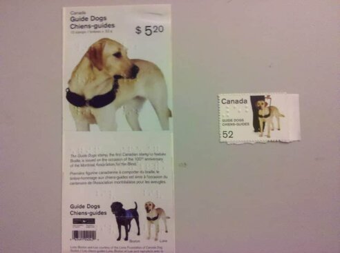 Dog Postage Stamps Guide Dog Postage Stamps