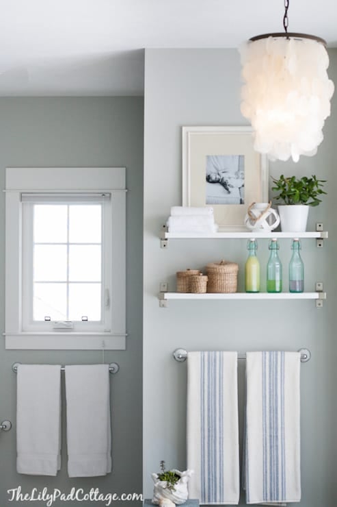 Shades of blue gray paint are totally on trend and shown to increase a home's resale value. Isn't that crazy? Read on to see some of my favorite blue gray paint colors! Artic Gray - One of the best blue/gray paint colors