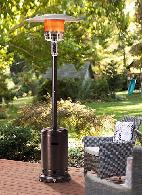 NATURAL GAS PATIO HEATER TYPES - FREESTANDING