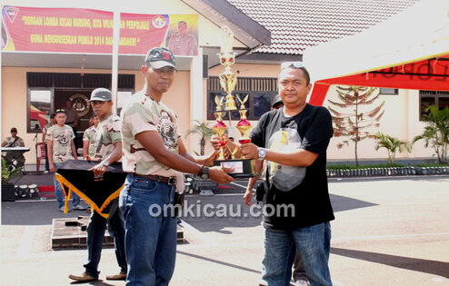 Lomba Burung HUT Ke-68 Brimob di Makassar