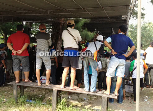 Penonton Gebyar Tutup Tahun IKPBS Solo