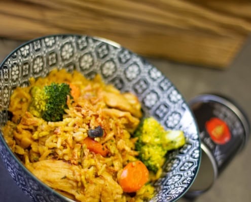 asiatisch gebratener reis rezept