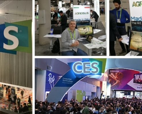 Agricolus at CES 2018 - made in Italy
