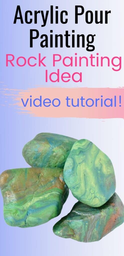 Paint Pouring On Rocks Spruce Up Your Garden Homebody Hall