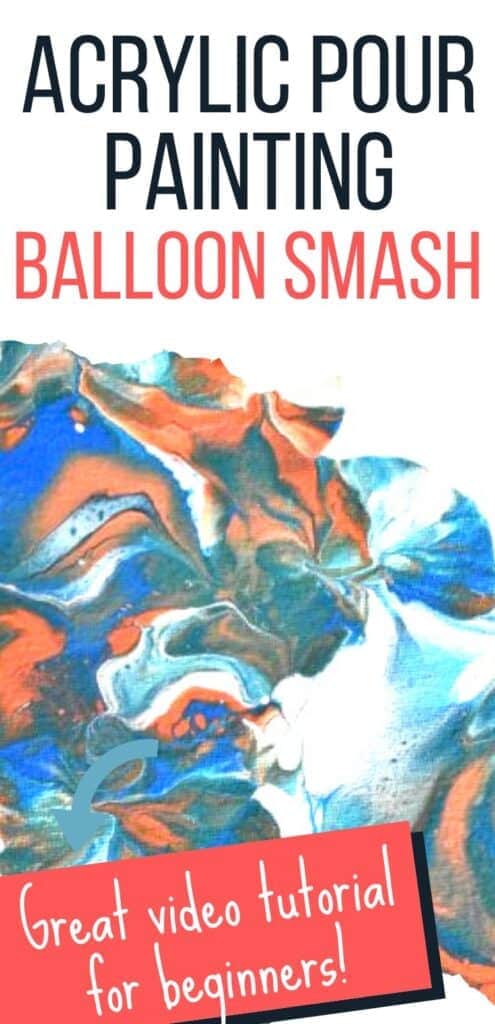 How To Do An Acrylic Pouring Balloon Smash Homebody Hall
