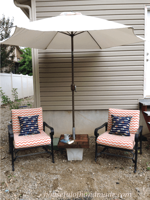 Make Your Own Umbrella Stand Side Table Make Your Own Umbrella Stand Side Table